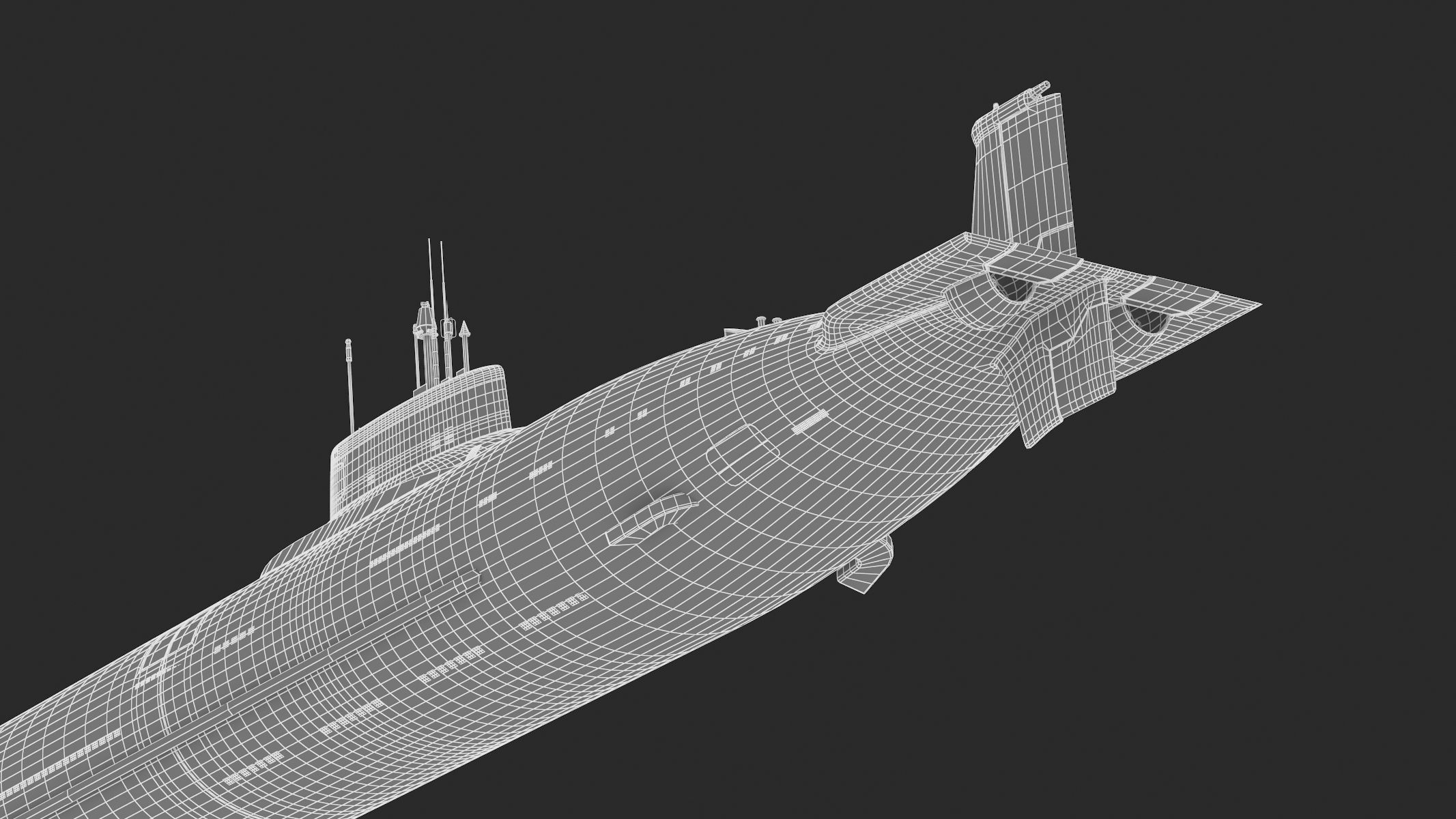 Typhoon-class Submarine 3D model_18