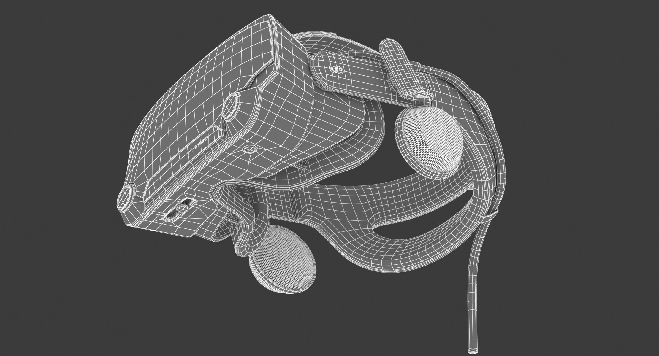 Valve Index Headset 3D model_13