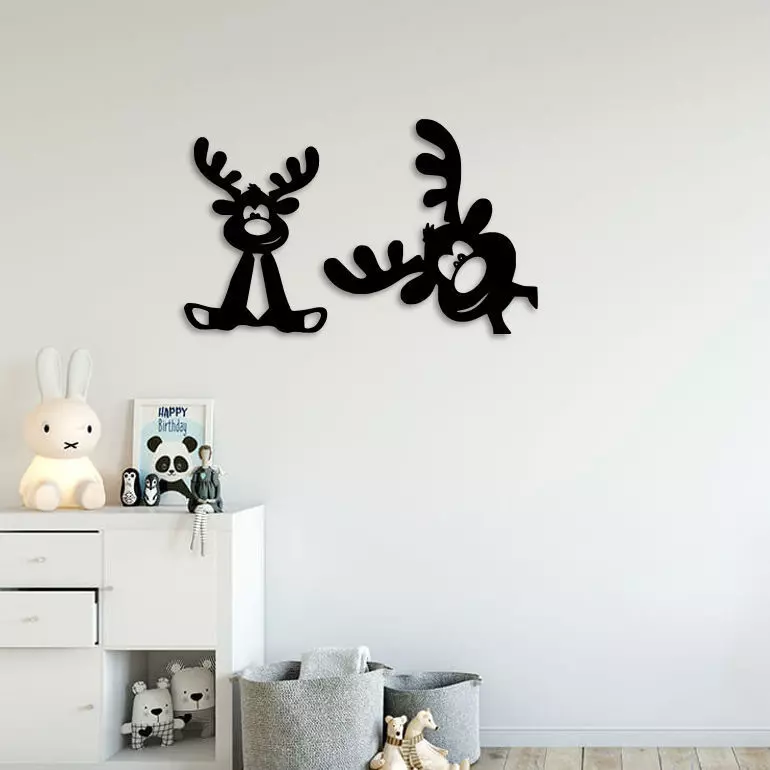 KIDS ROOM WALL DECORATION 3D print model
