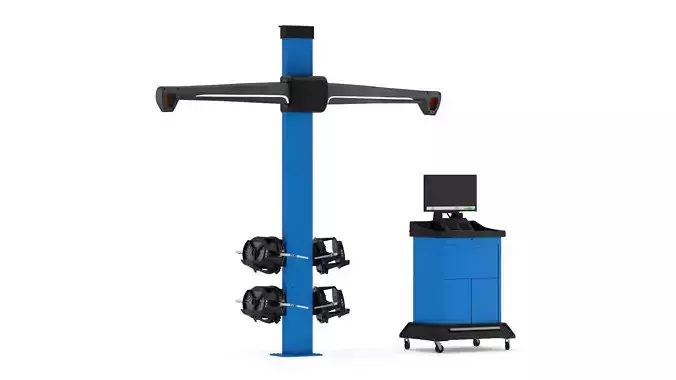  Wheel Alignment Machine 3D model