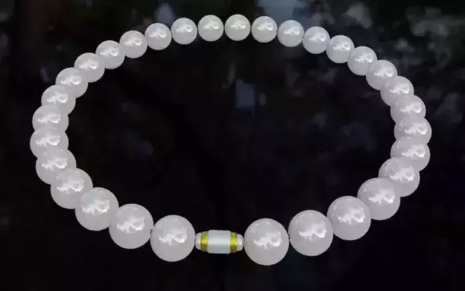 Pearl bracelets 3D print model