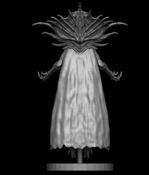 Mind Flayer Figure 3D model_3