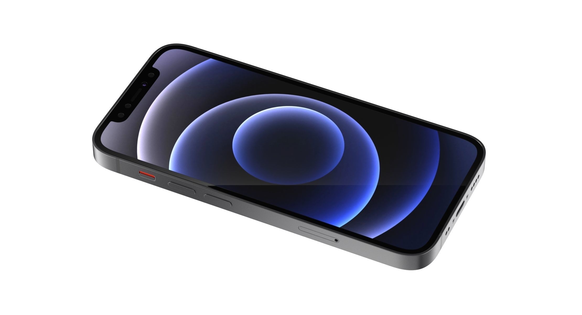 Apple iPhone 12 Mini Black 3D model_4