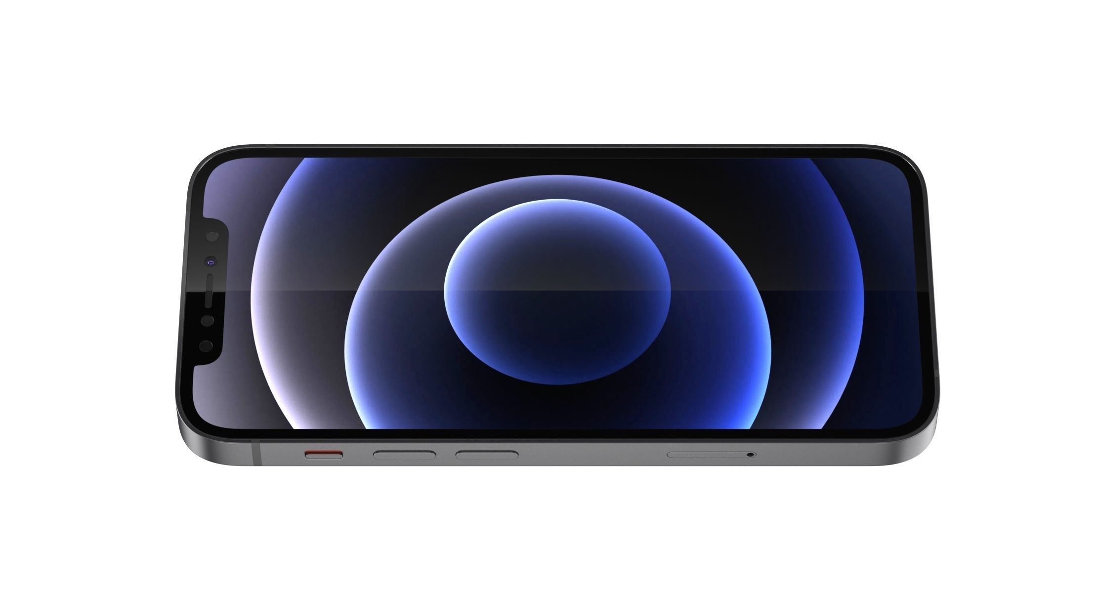 Apple iPhone 12 Mini Black 3D model_2