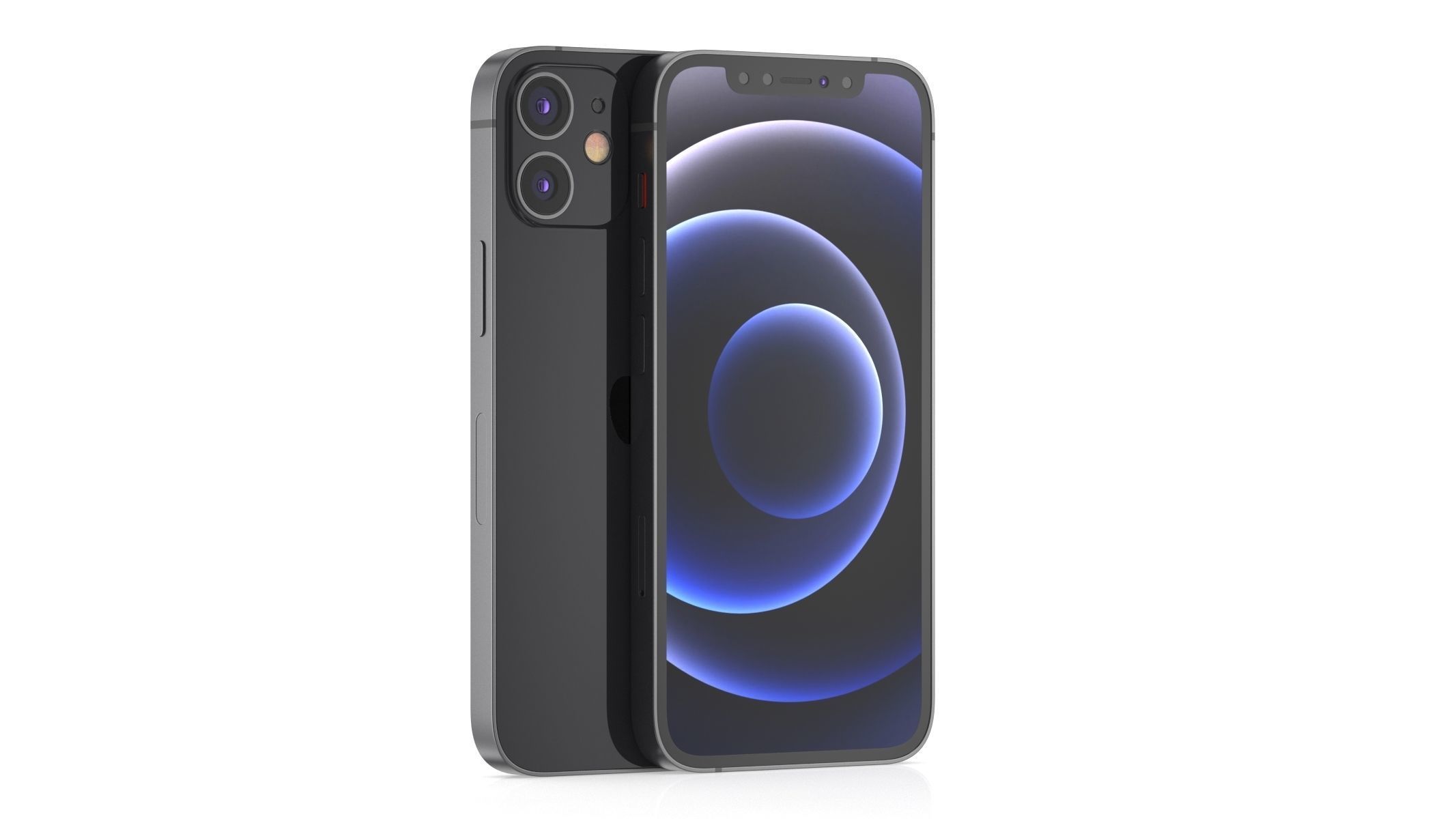 Apple iPhone 12 Mini Black 3D model_1