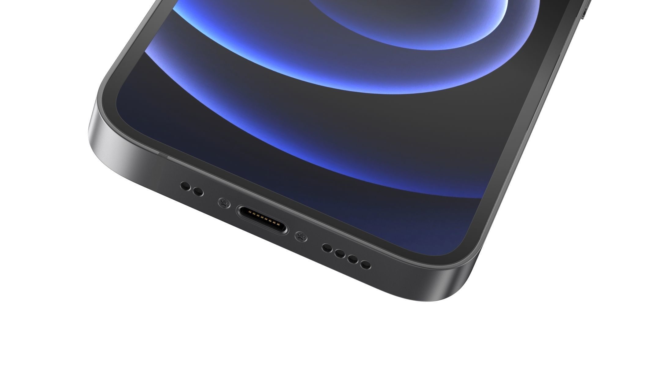 Apple iPhone 12 Mini Black 3D model_5