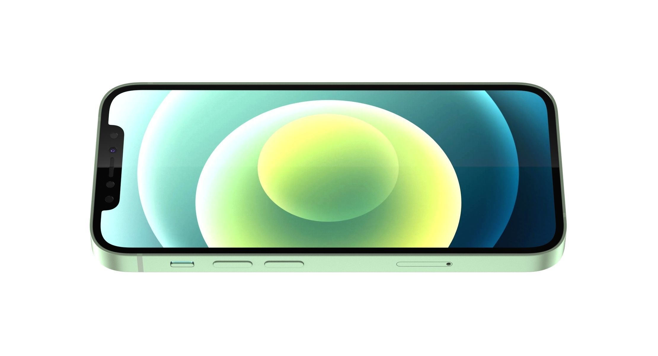 Apple iPhone 12 Mini Green 3D model_3