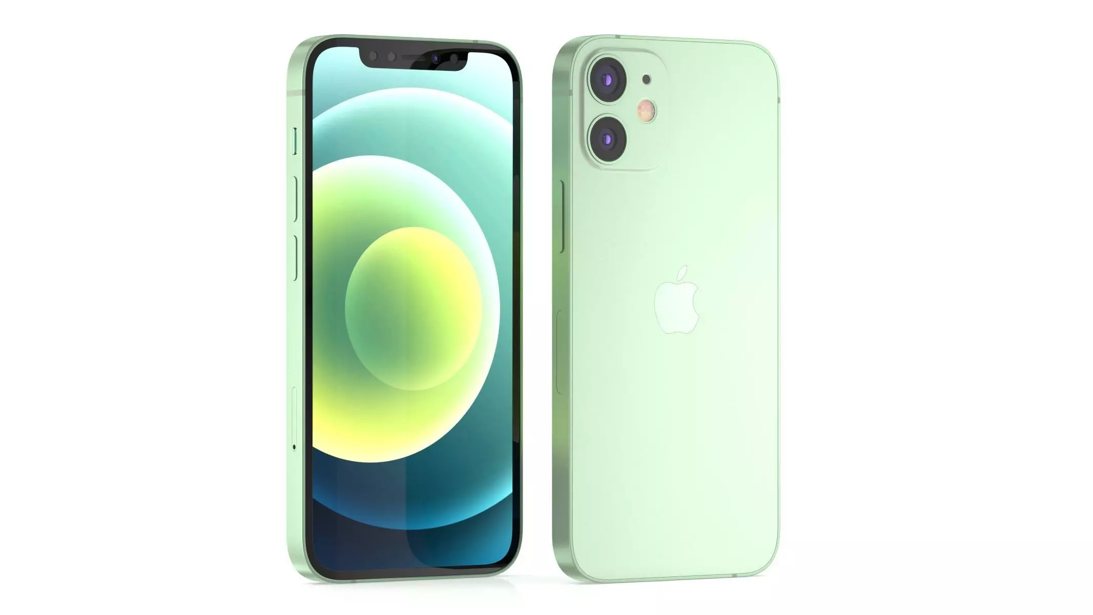 Apple iPhone 12 Mini Green 3D model_0