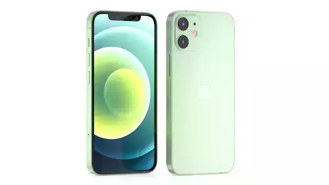 Apple iPhone 12 Mini Green 3D model