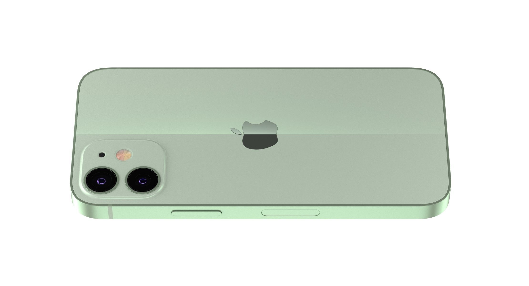 Apple iPhone 12 Mini Green 3D model_2