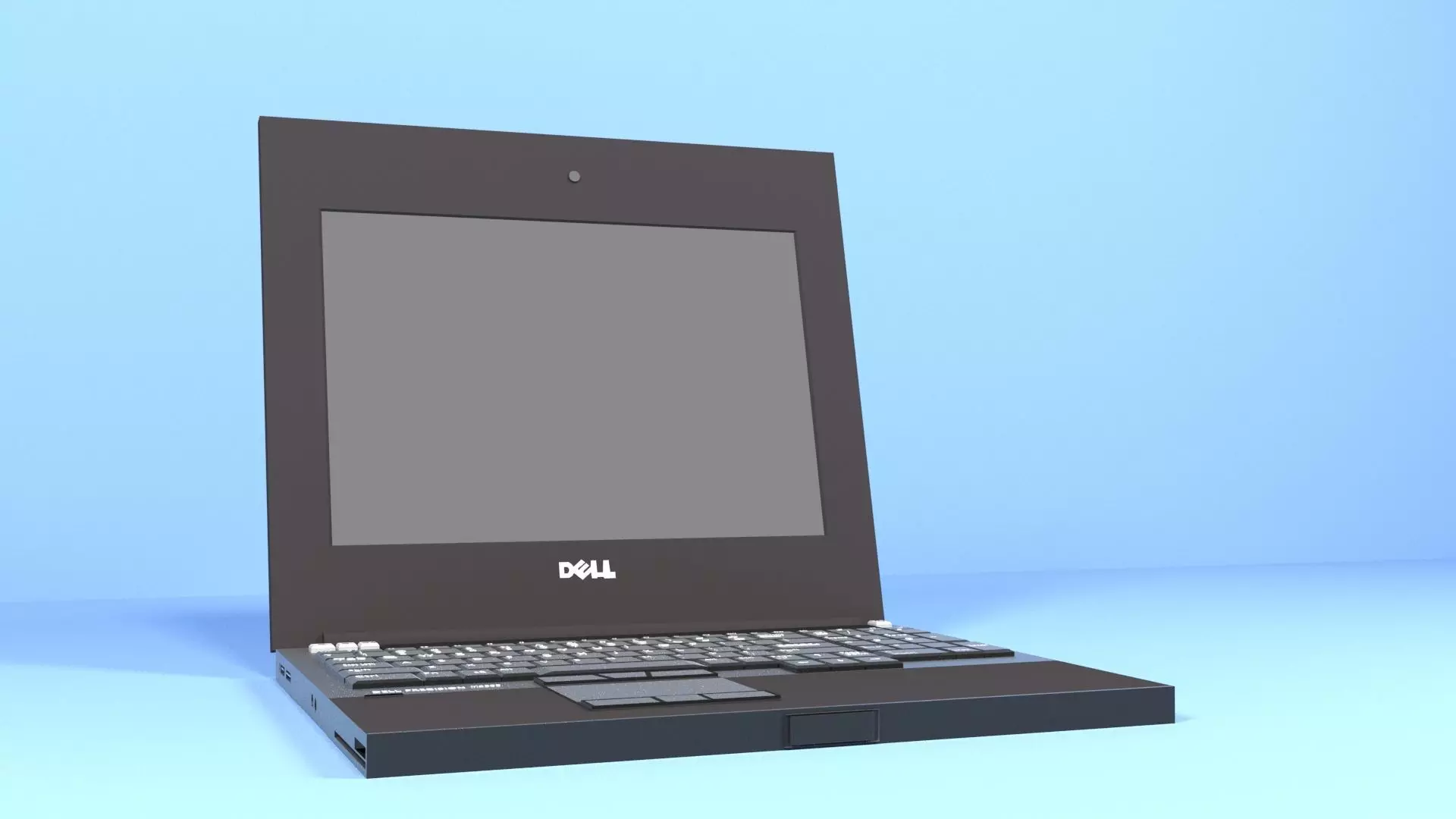 laptop dell precision m4800 Free 3D model