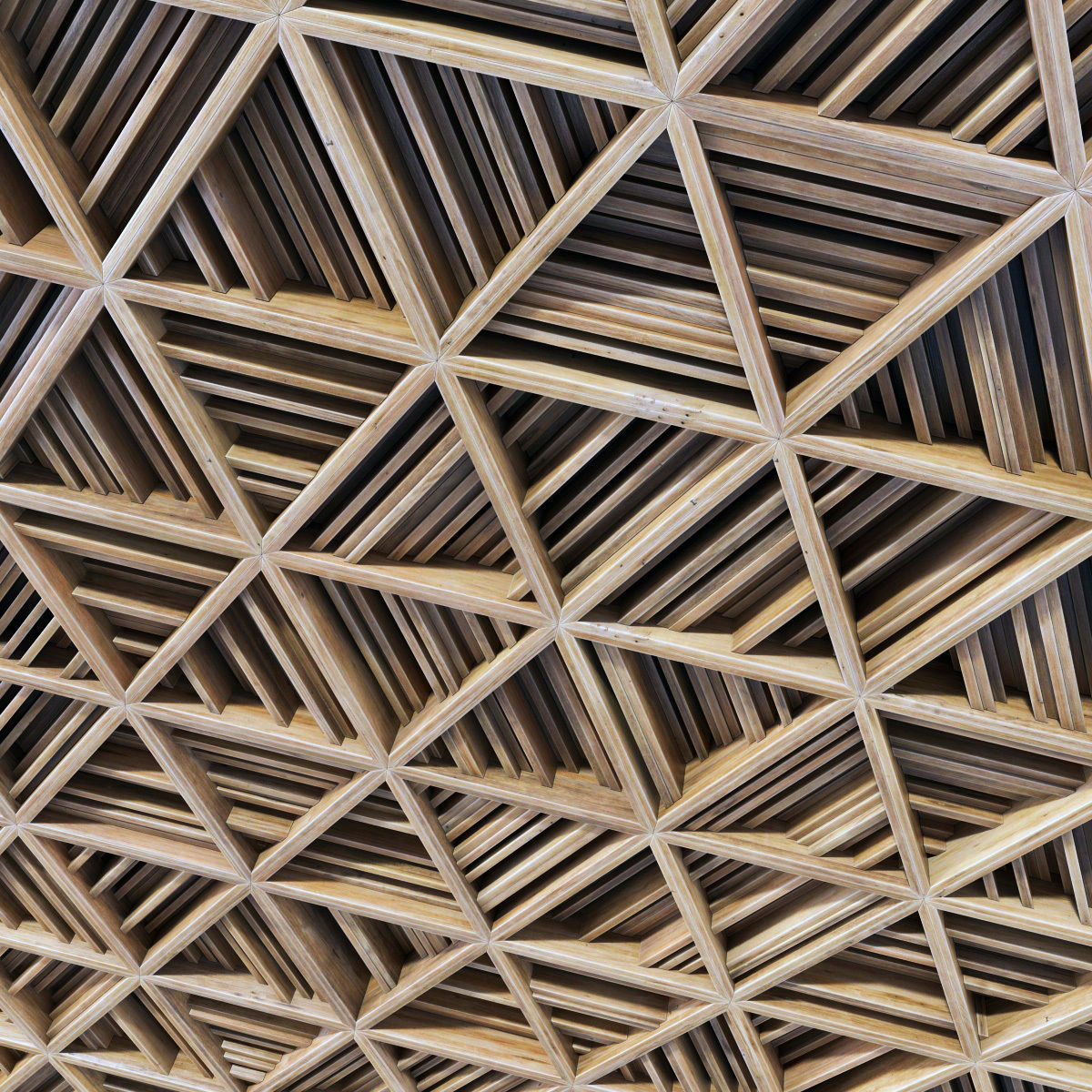 Ceiling parametric Triangle rail n3  3D model_5