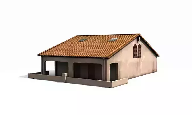 Small House Free low-poly 3D model