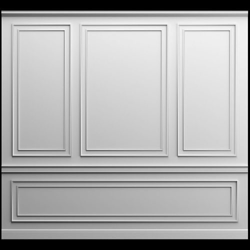 Wall molding 10 3D model