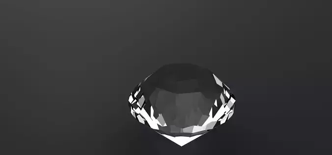 expensive diamond 3D print model