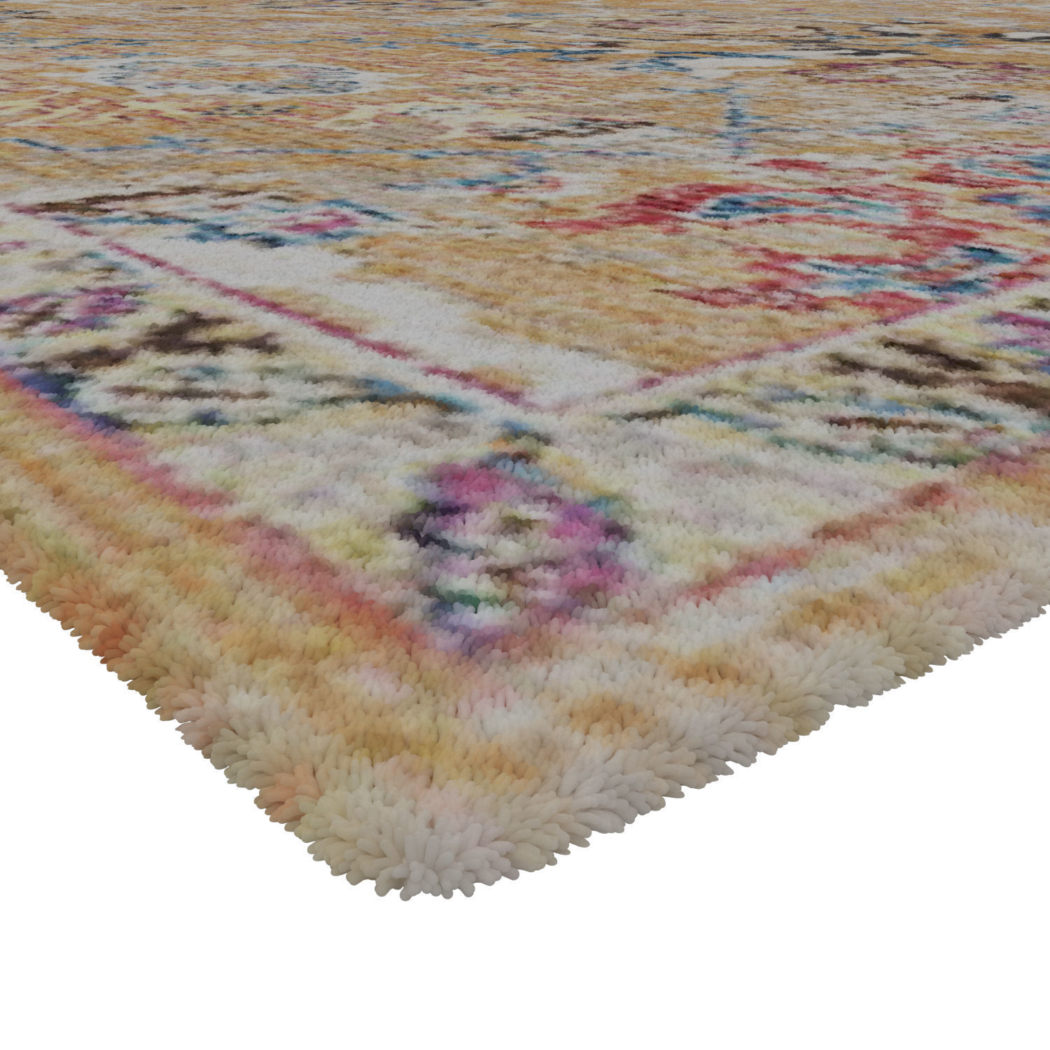 Rug Set 2038 3D model_1