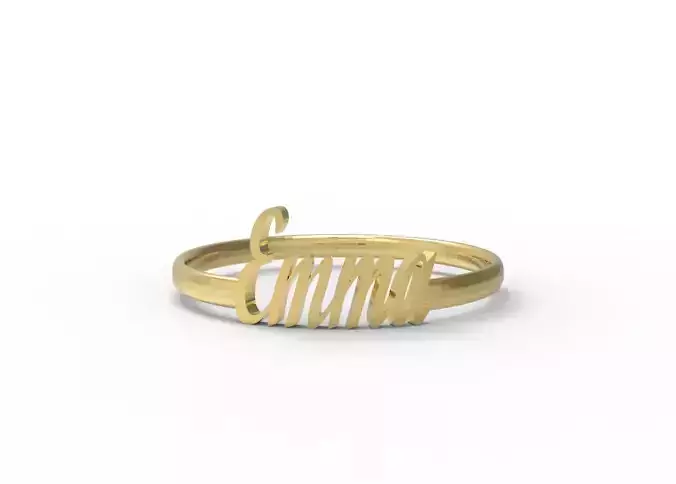 Name Ring  3D print model