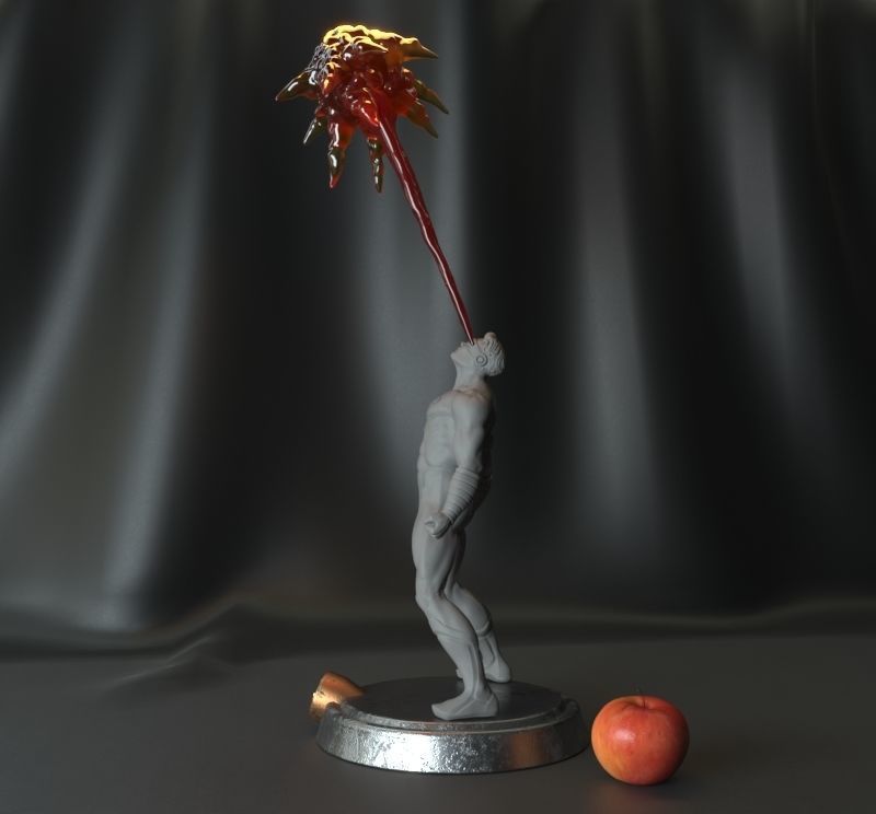 Fan art Cyclops x- men Ciclope 3D print model_1