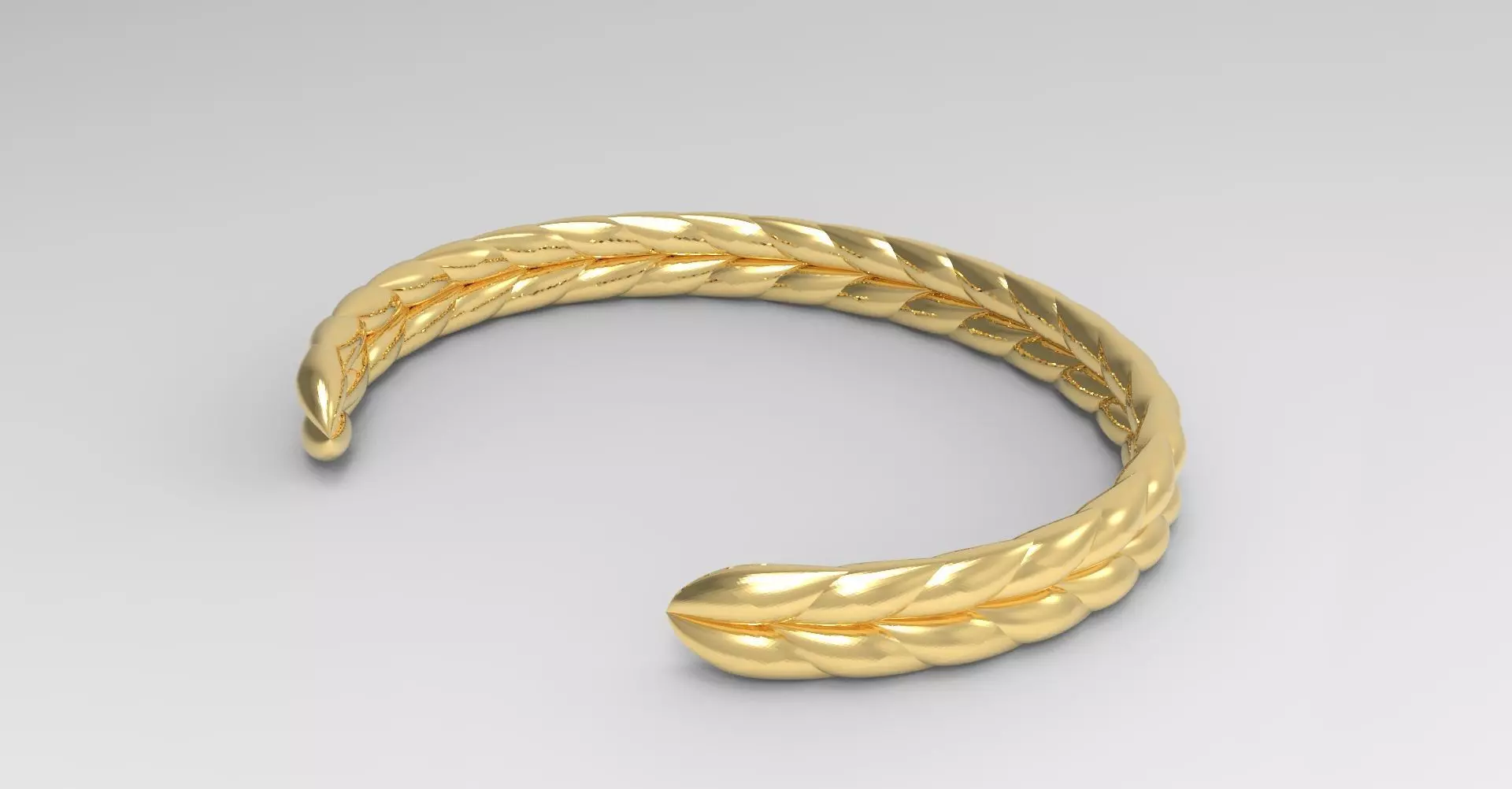 Bracelets Cuff 3D print model_0
