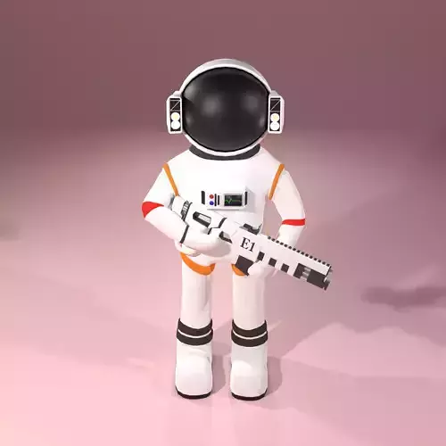 Astronaut Character spacesuit