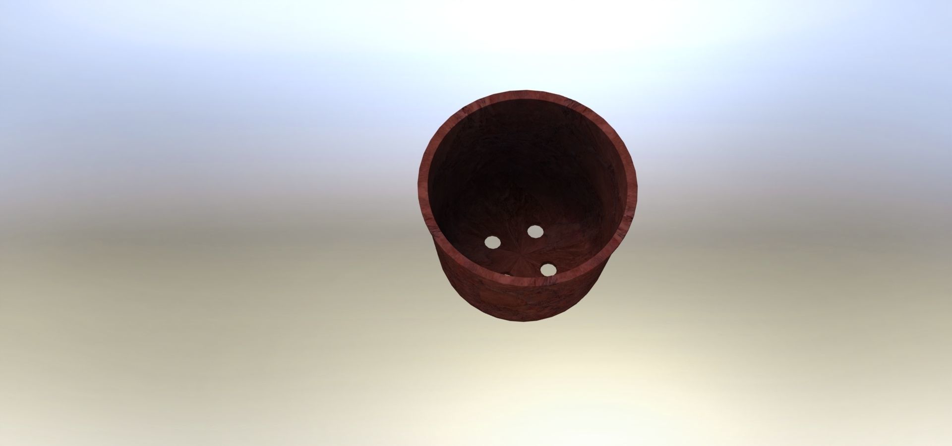 flower pot 3D print model_1