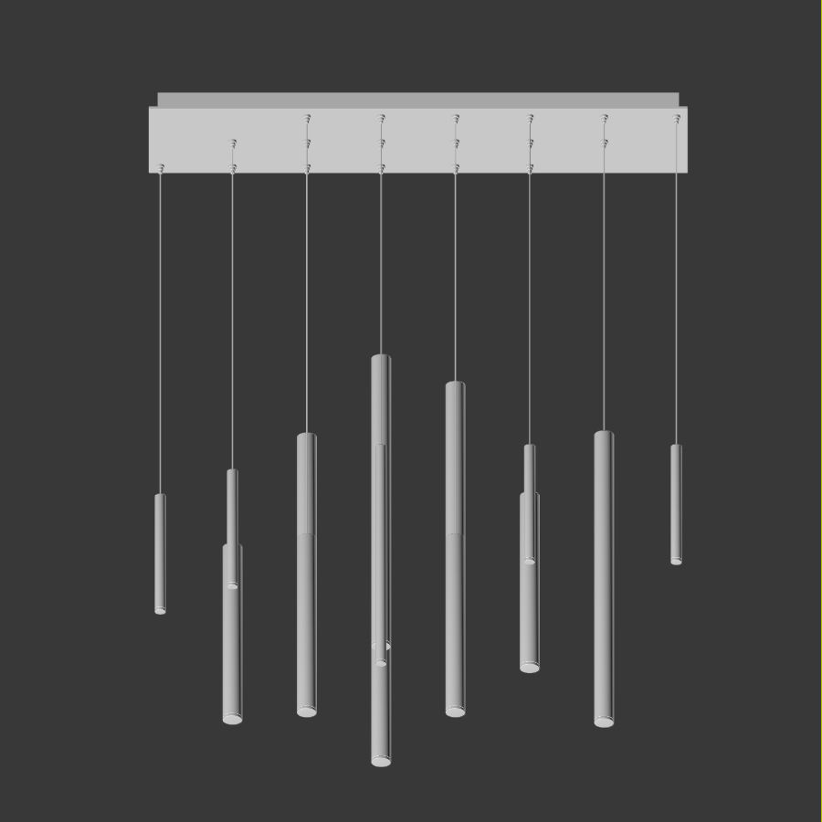 Eurofase Lighting 18 LED Linear Chandelier 3D model_3