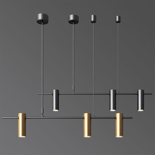 Adis Pendant Light Lampatron 3D model