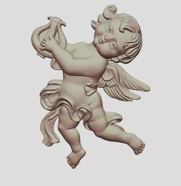baby angel 3D print model