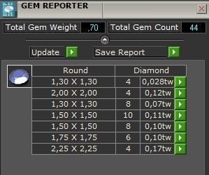 GC GOLD Y301- Diamond gold Ring  3D print model_9