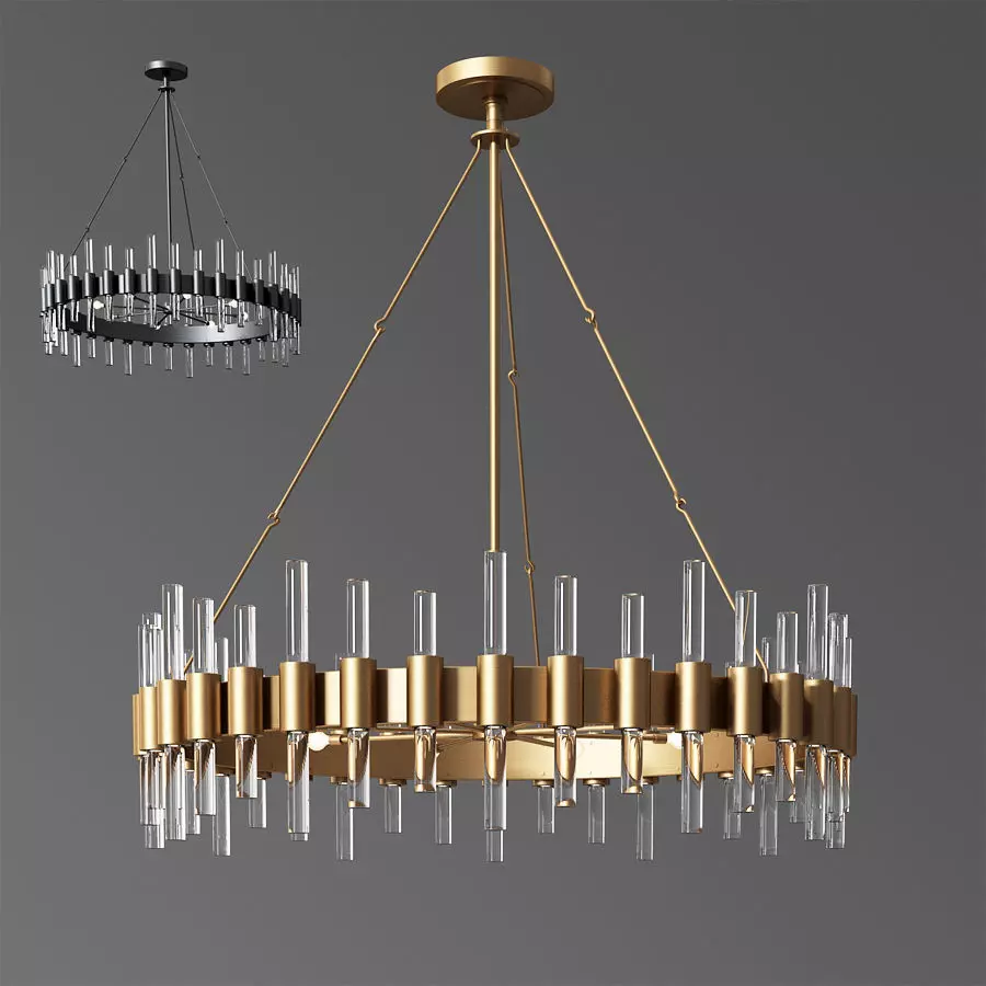 Haskell Chandelier Arteriors 3D model