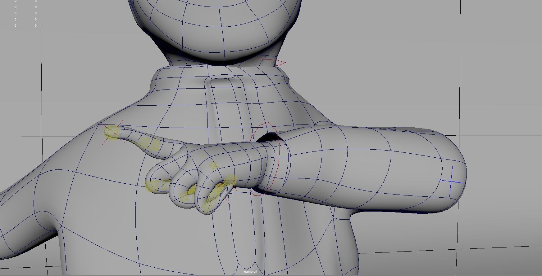 Narendra Modi 3D Character Low-poly 3D model_7