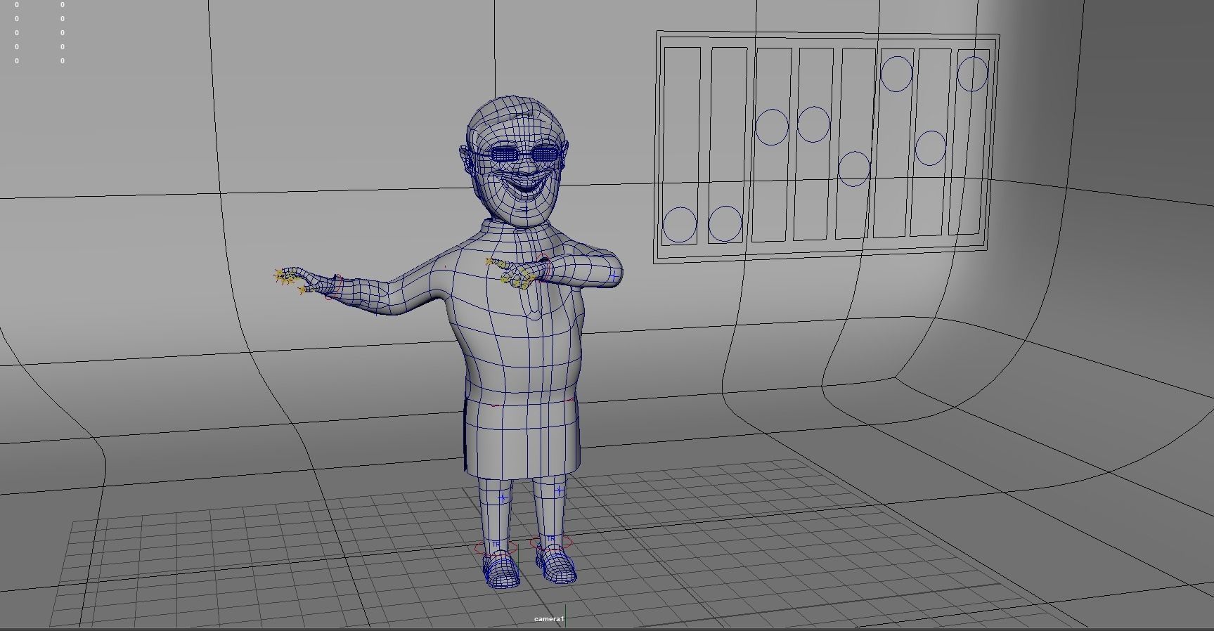 Narendra Modi 3D Character Low-poly 3D model_12