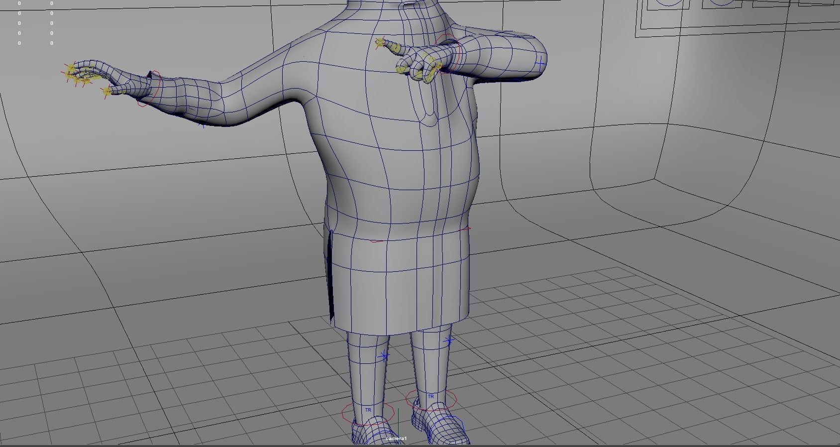 Narendra Modi 3D Character Low-poly 3D model_10