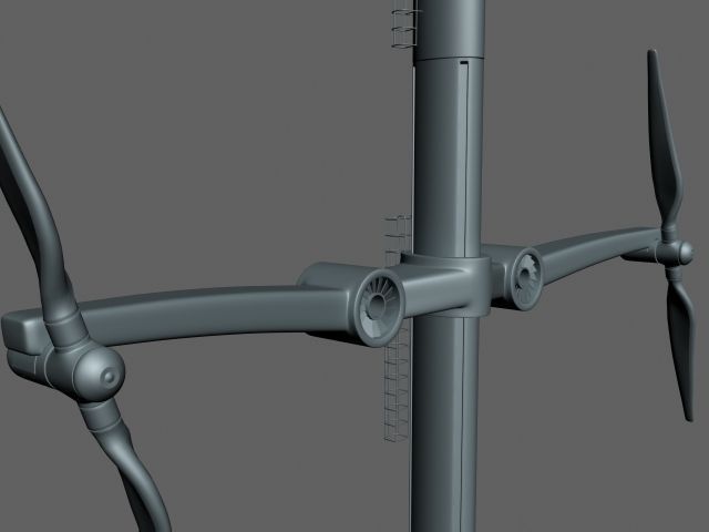 Tidal Generator 3D model_6