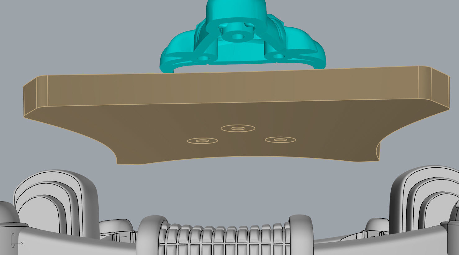 BRACELET BULL   SYMBOL  2021     N - 123 3D print model_18