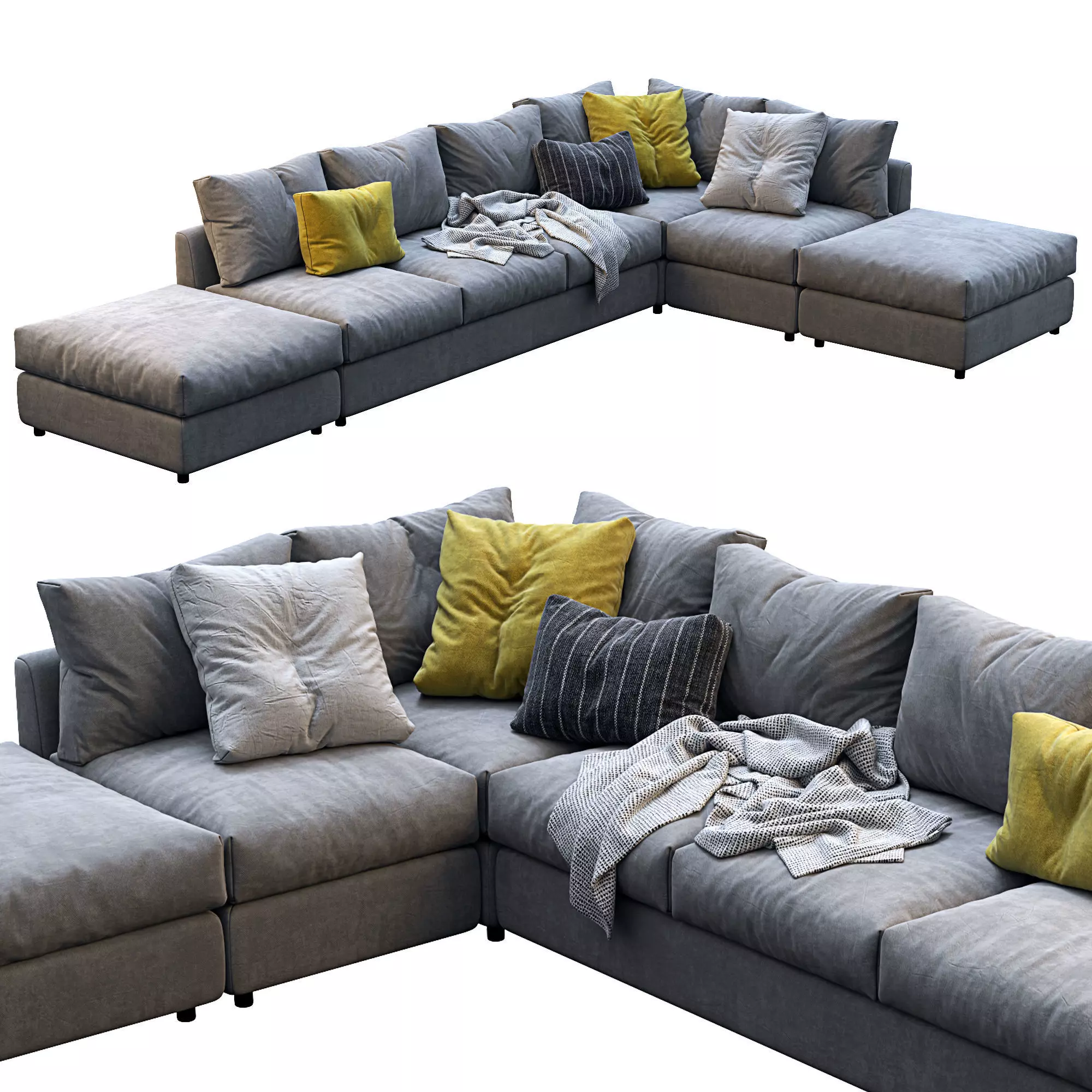 Ikea Vimle 3D model_0