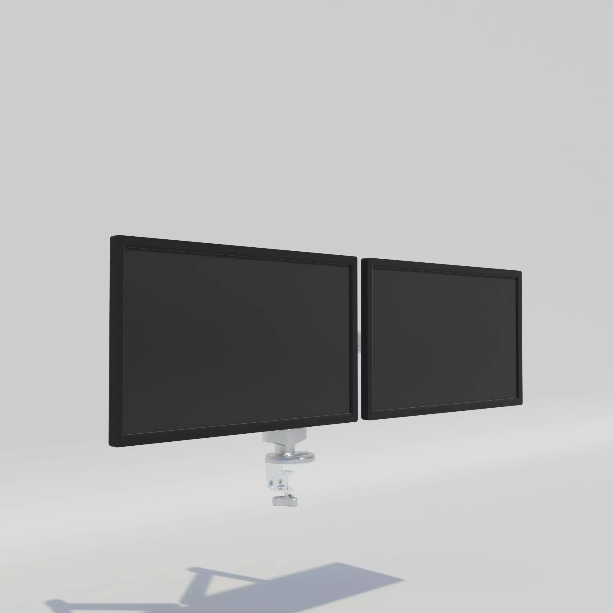 Monitor Arm LC52 - Kontador 3D model_0