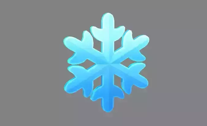 Cartoon Snowflake 