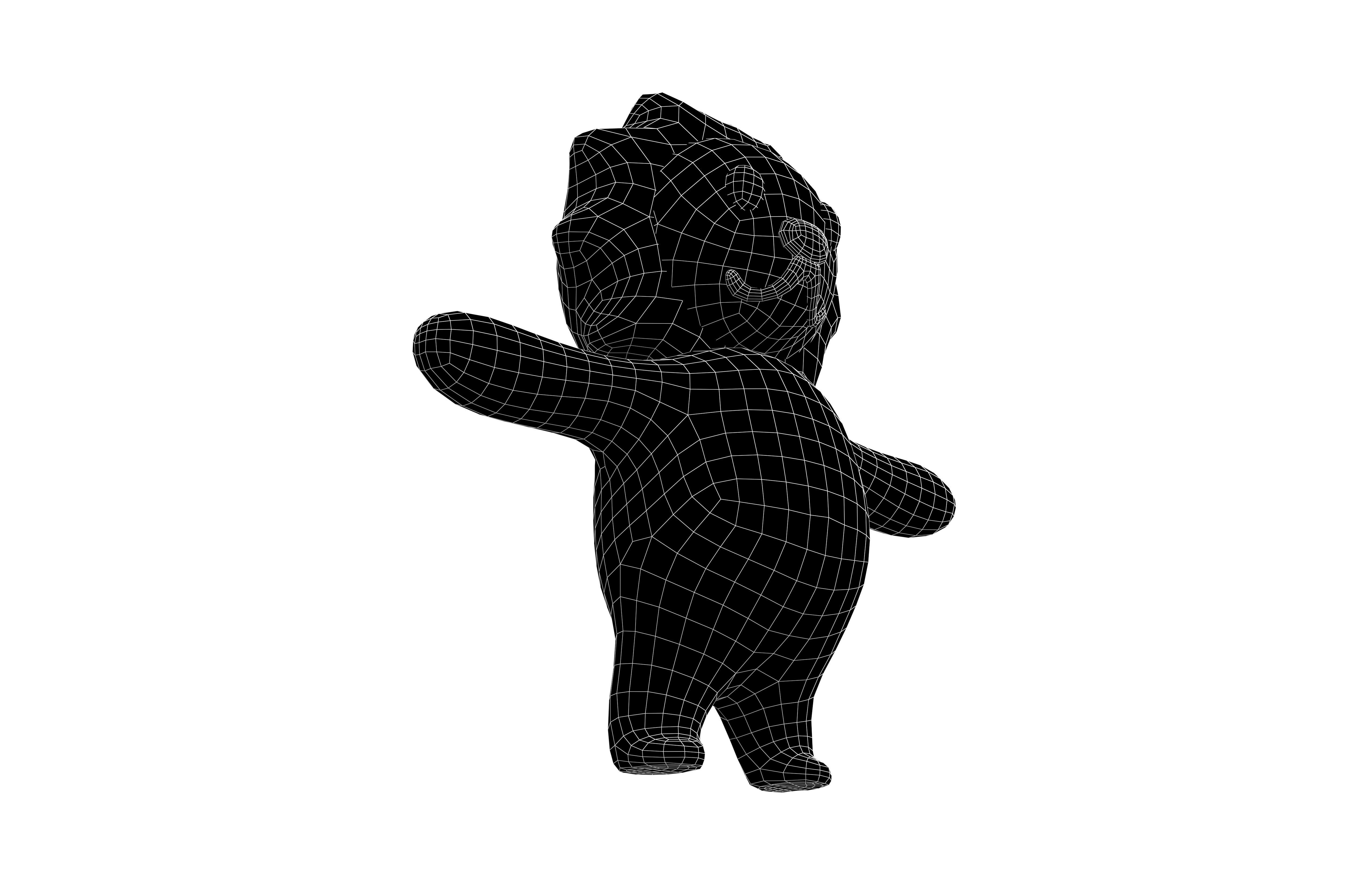 Cartoon Lion v1 001 Low-poly 3D model_7