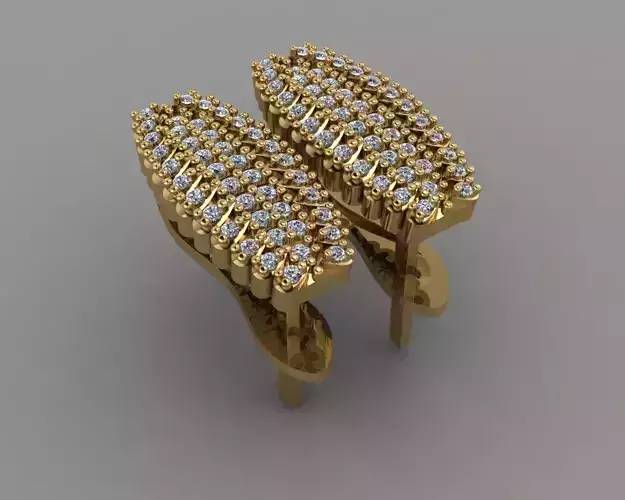 GC GOLD E080 - Diamond Earring 