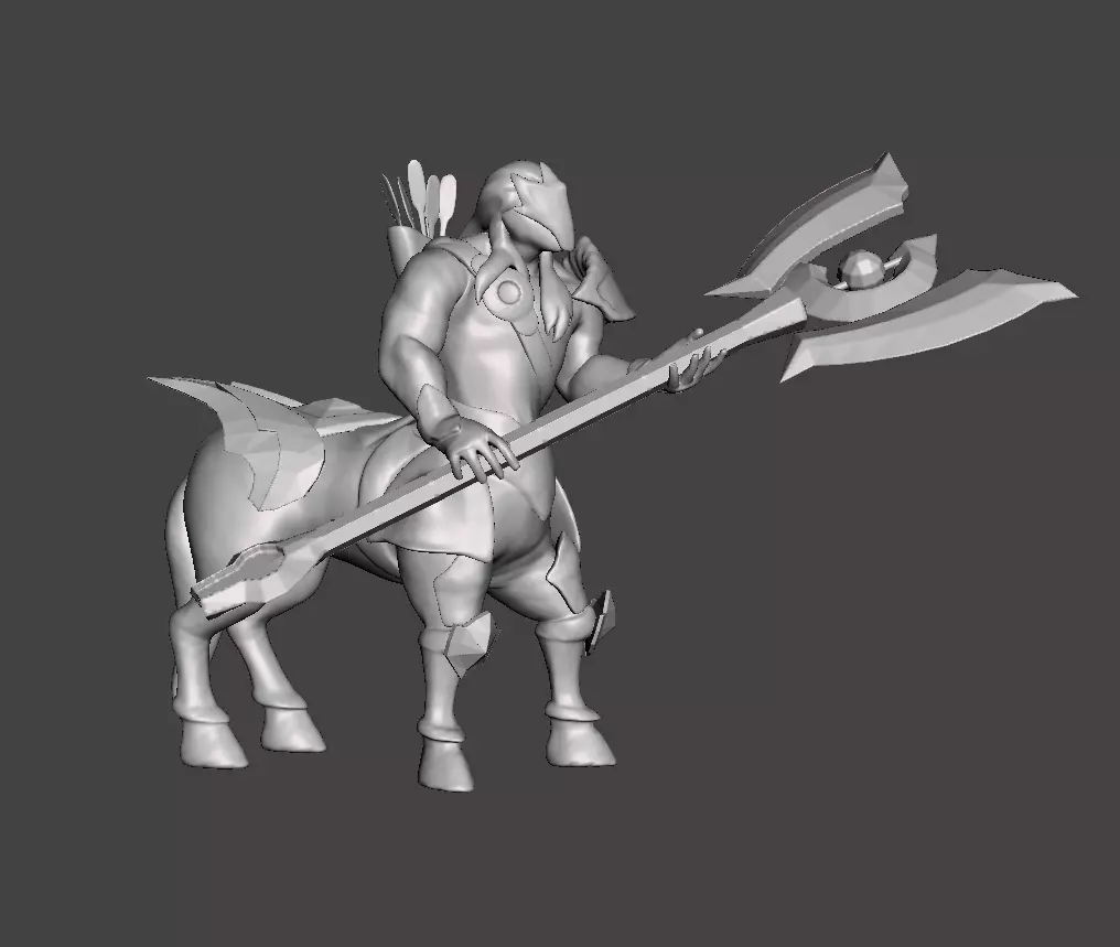 Cosmic Charger Hecarim 3D Model 3D print model