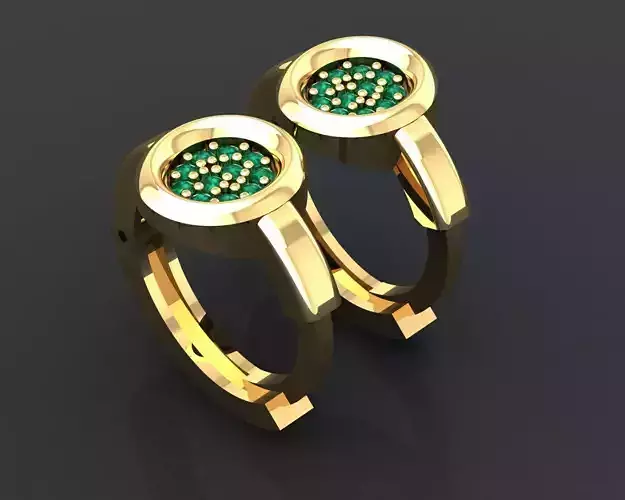 GC GOLD E083 - Diamond Earring 