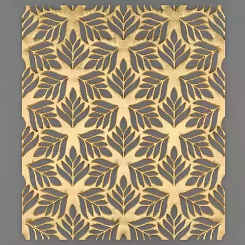 Panel lattice grille 3D 34