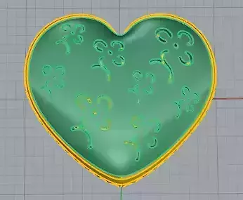 pendants love -CG183