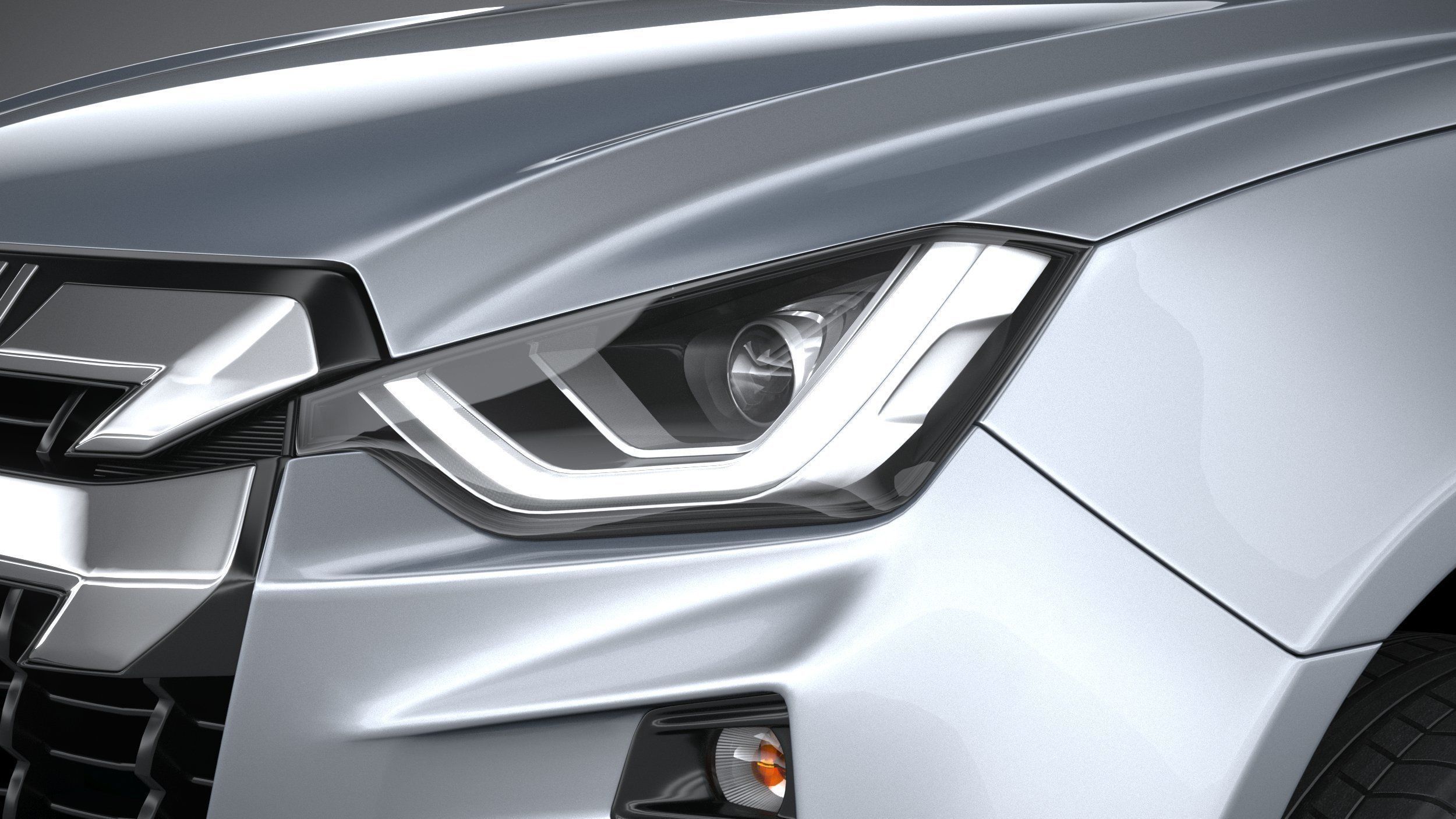 Isuzu D-max 2020 3D model_14