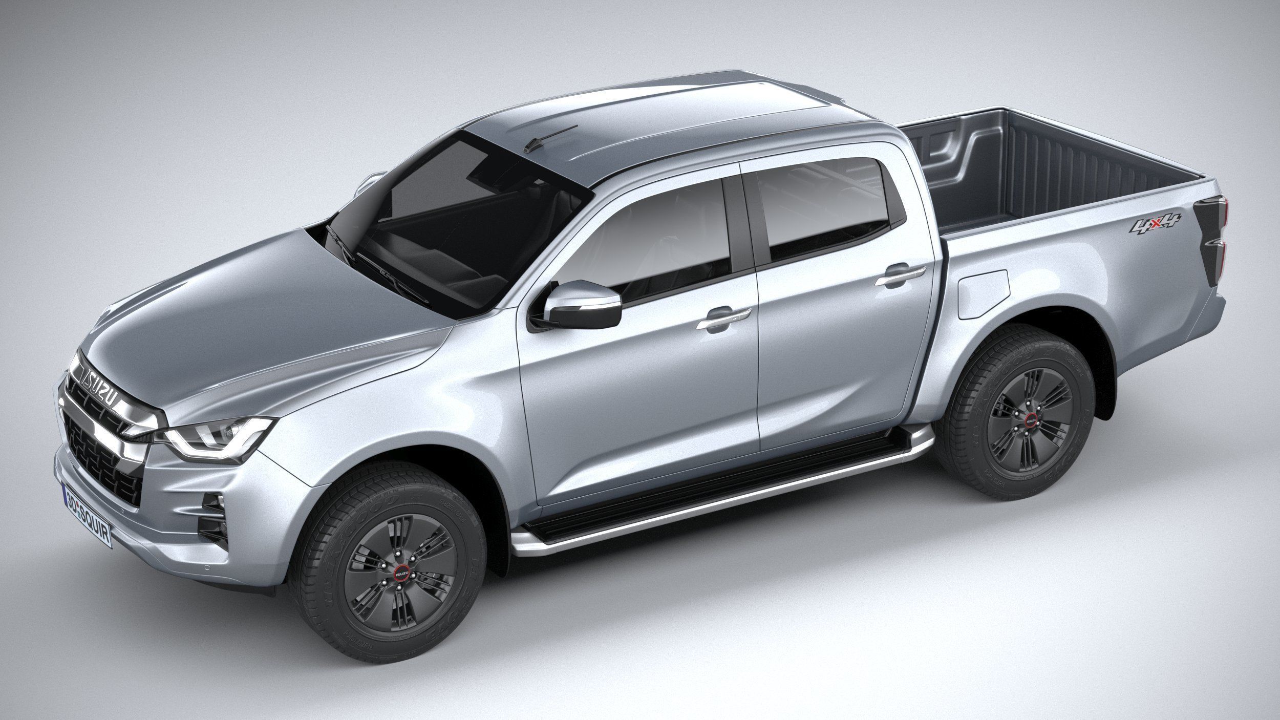 Isuzu D-max 2020 3D model_7