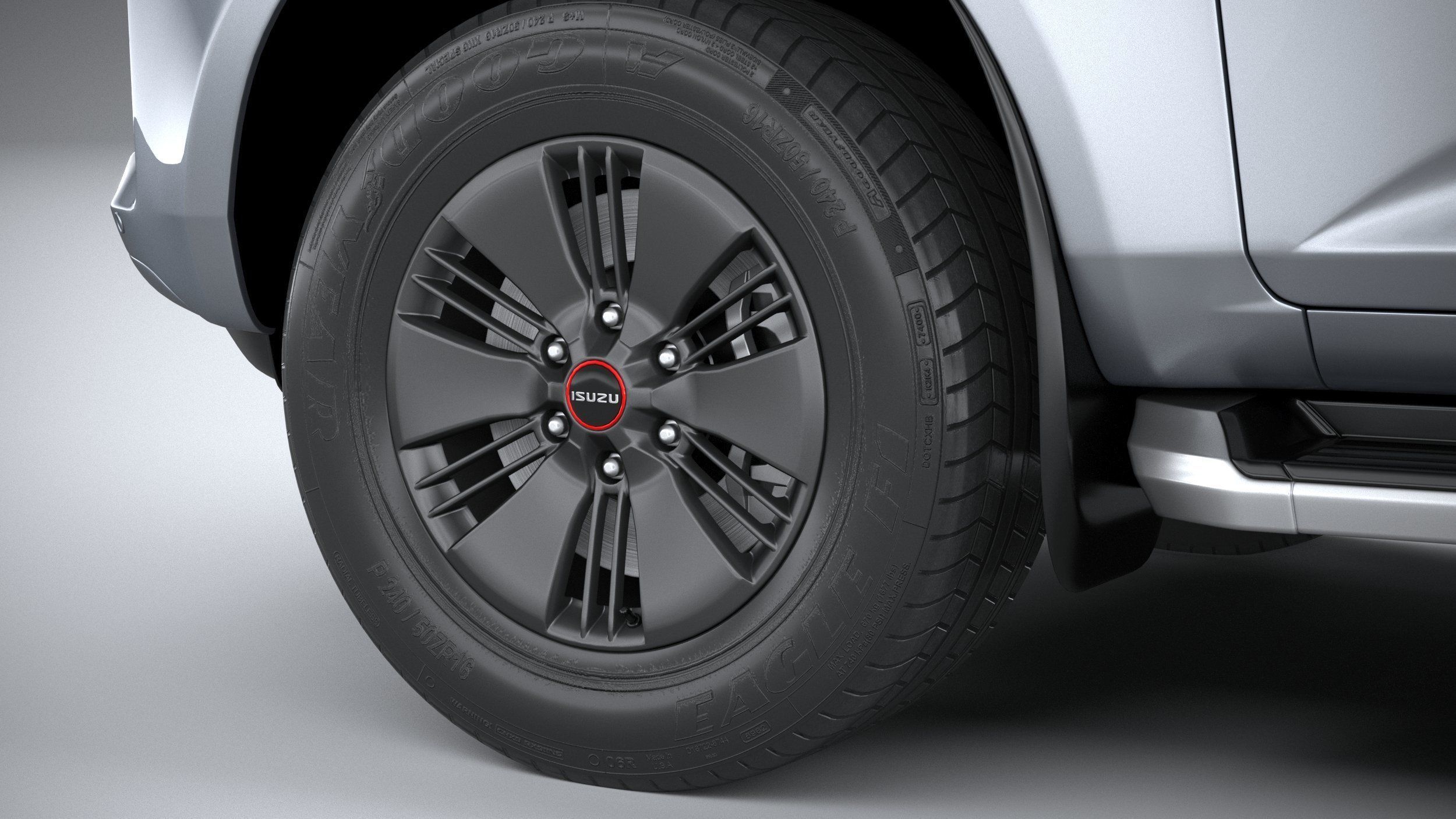 Isuzu D-max 2020 3D model_16