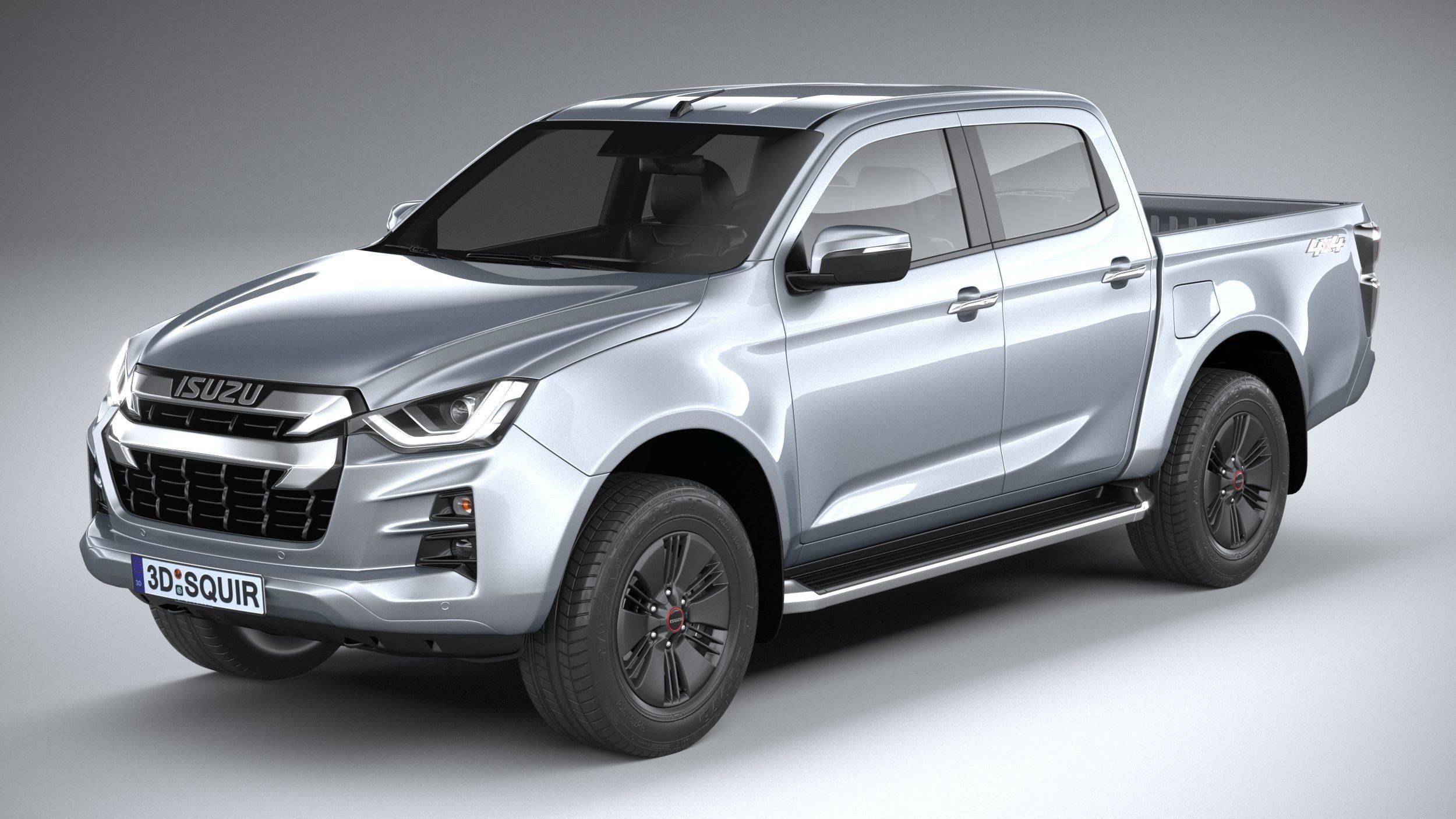 Isuzu D-max 2020 3D model_1