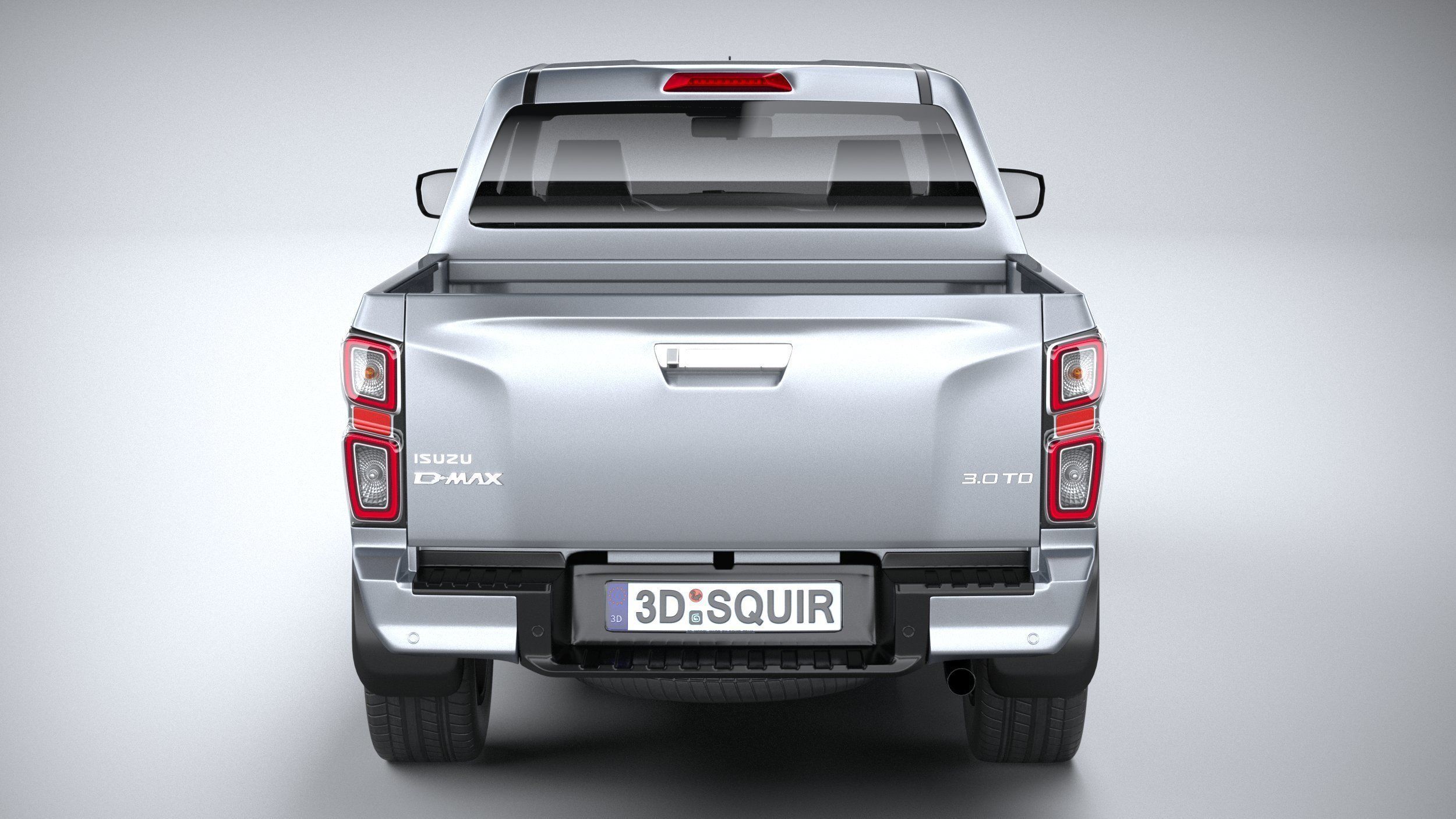 Isuzu D-max 2020 3D model_4