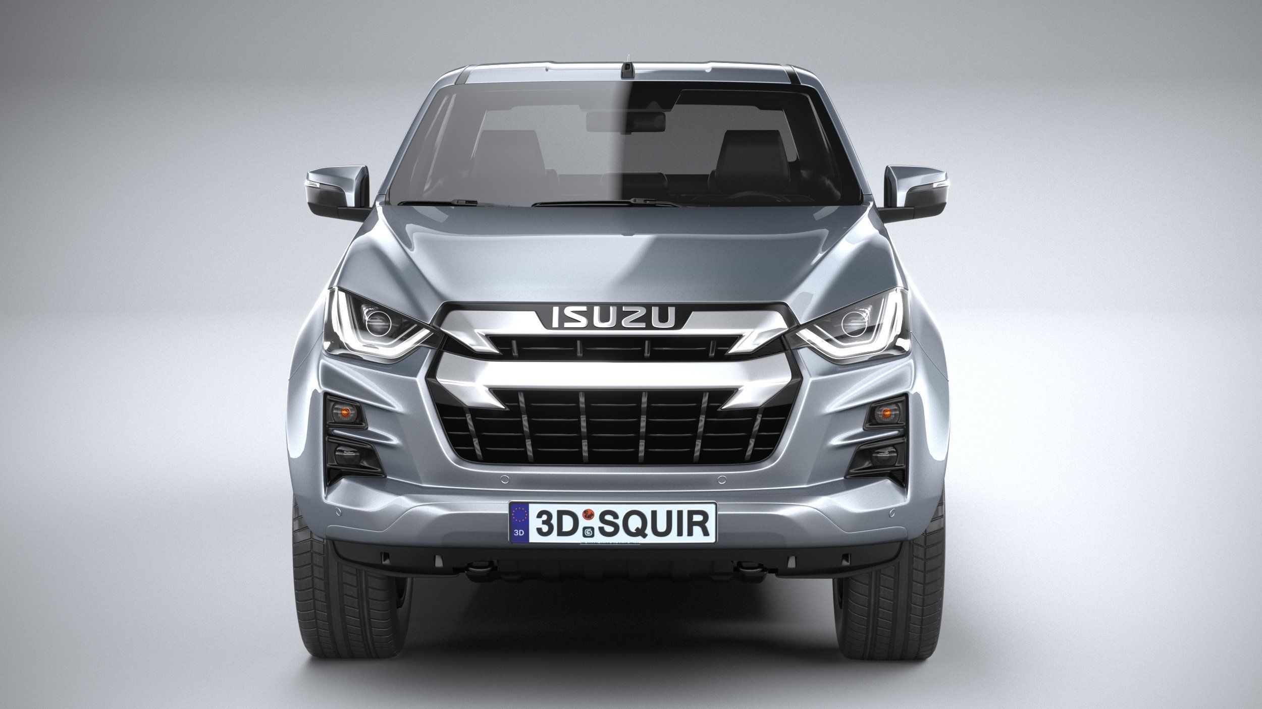 Isuzu D-max 2020 3D model_13